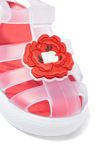 Kids DG Logo Jelly Sandals